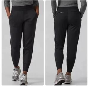 Athleta Pants Womens Medium Black Venice Jogger Casual Pull On Athleisure Travel